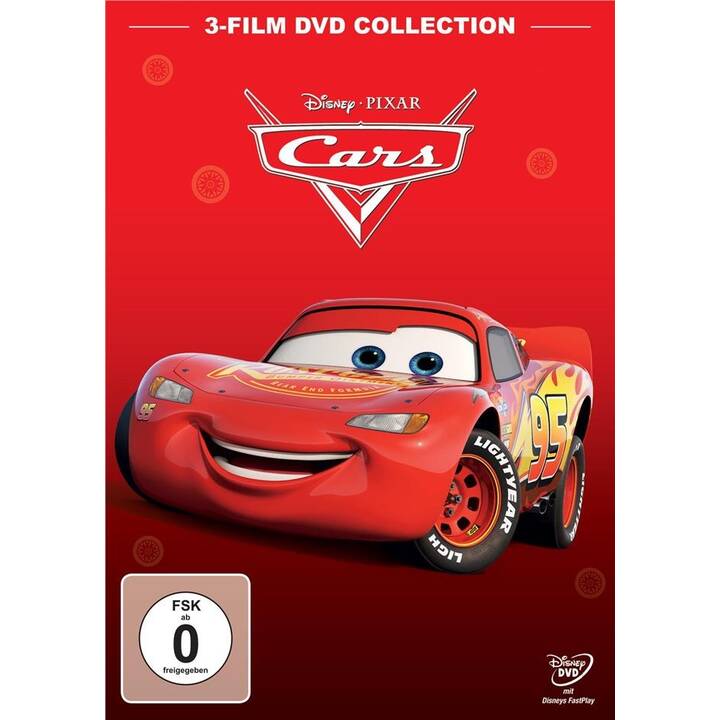 Cars 1-3 - 3-Film DVD Collection (DE, EN)