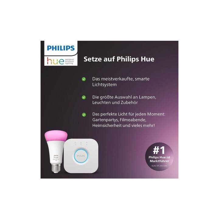 PHILIPS HUE Spot light White Ambiance Pillar 1x (LED, 5 W)