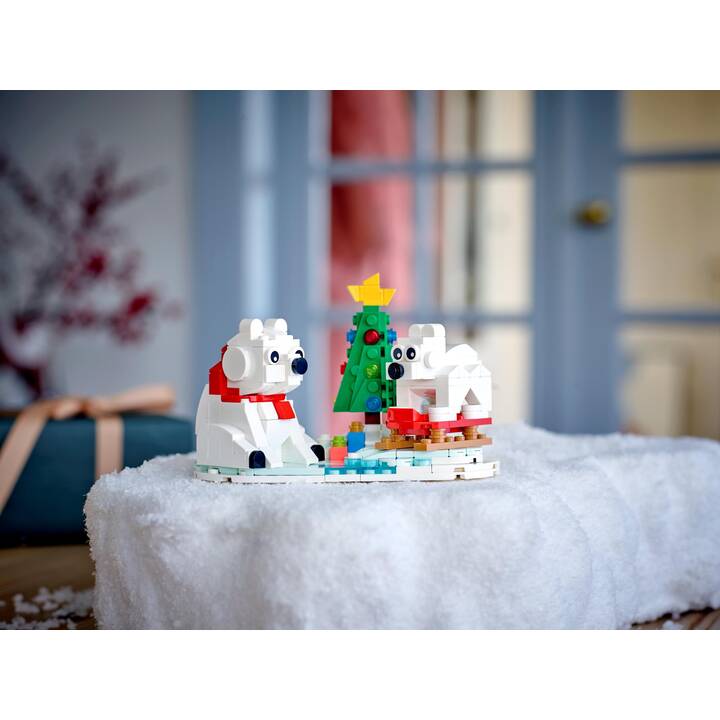 LEGO Icons Orsi polari di Natale (40571)