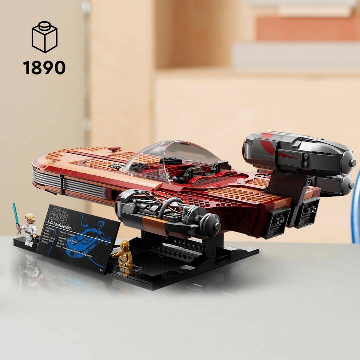 LEGO Star Wars Luke Skywalker’s Landspeeder (75341, seltenes Set)