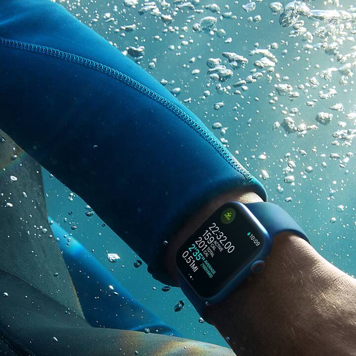 APPLE Watch Nike Series 7 GPS (45 mm, Alluminio, GPS) - Interdiscount