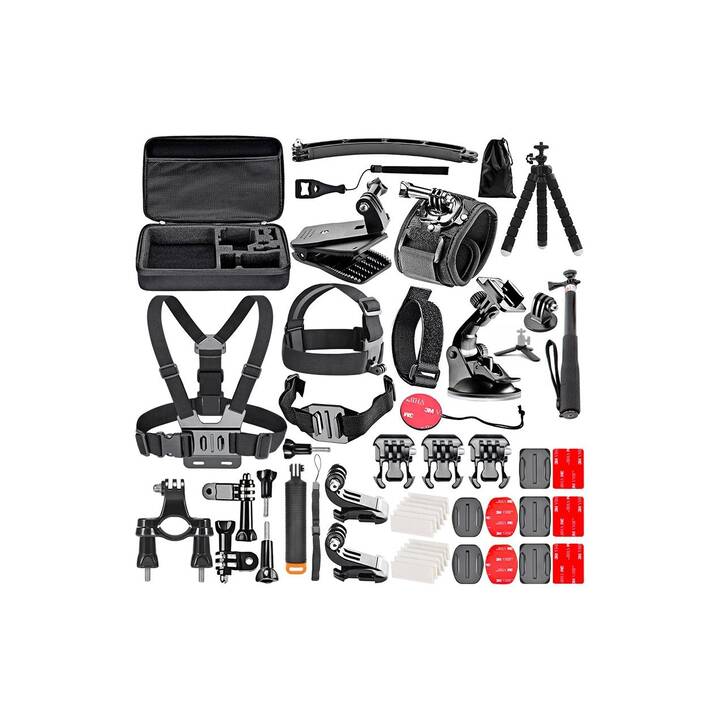 FTM Set di accessori per actioncam FTM - 50 parti