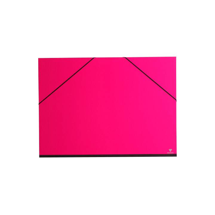 CLAIREFONTAINE Pochette à dessin A3+ 144706C (37 cm x 52 cm, Rose)