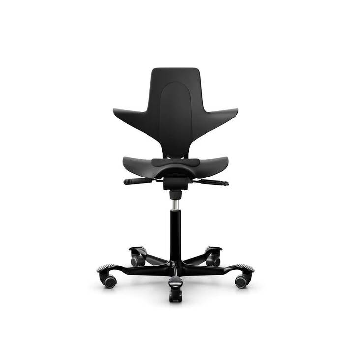 HAG Capisco Puls Fauteuil de bureau piovant (Noir)