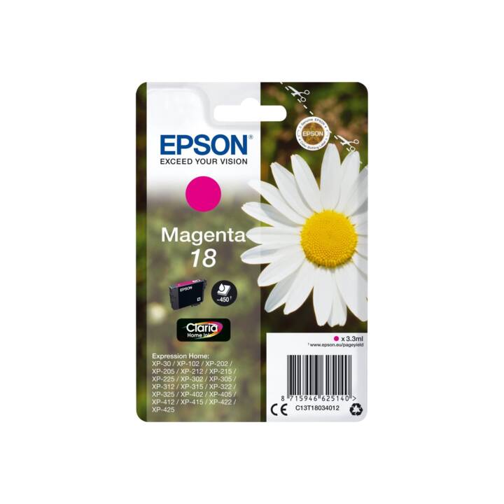 EPSON 18 (Magenta, 1 pièce)