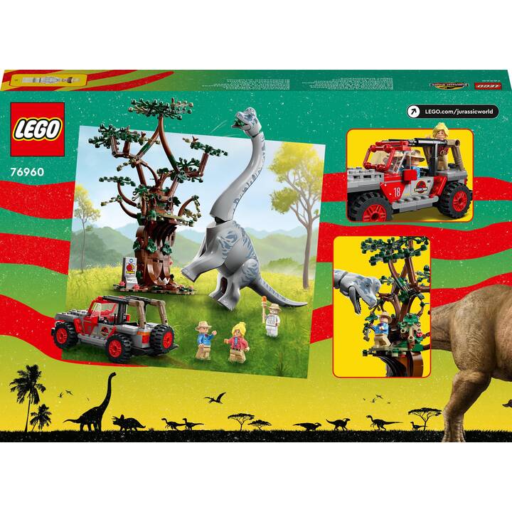 LEGO Jurassic World La découverte du brachiosaure (76960)