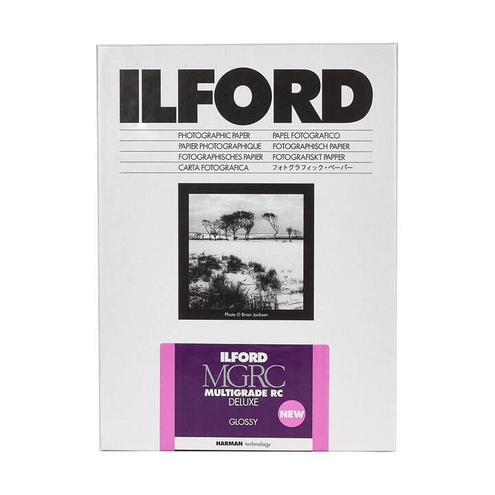 ILFORD IMAGING Multigrade V RC de luxe Fotopapier (100 Stück, 100 x 150 mm, 190 g/m2)