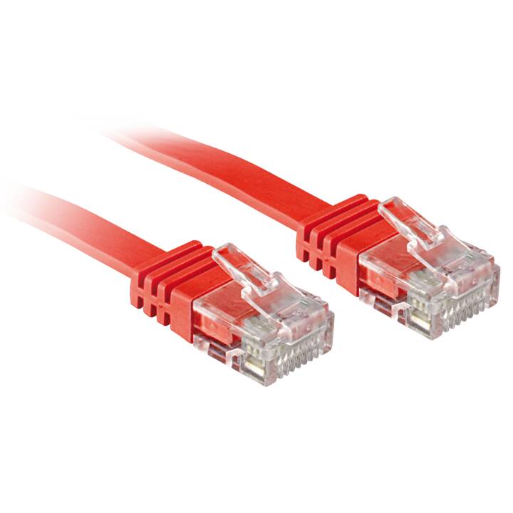 Câble patch LINDY 10 m, rouge