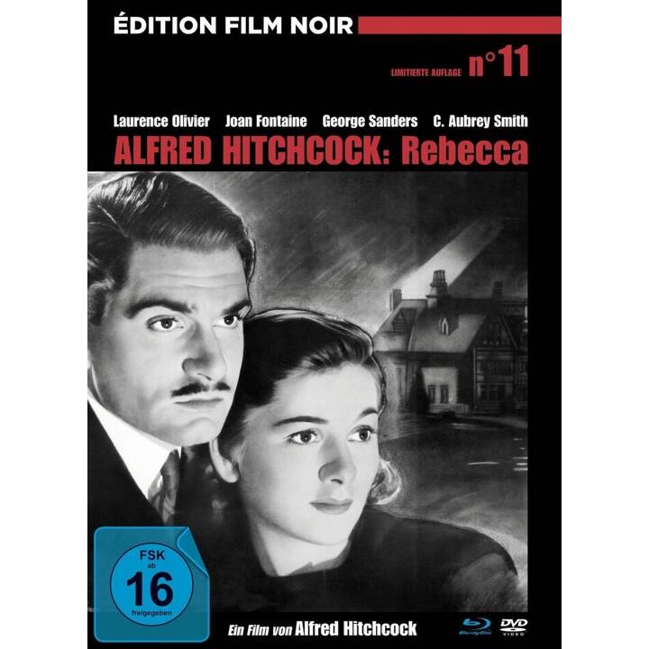 Rebecca (Mediabook, Édition Film Noir, Limited Edition, DE, EN)