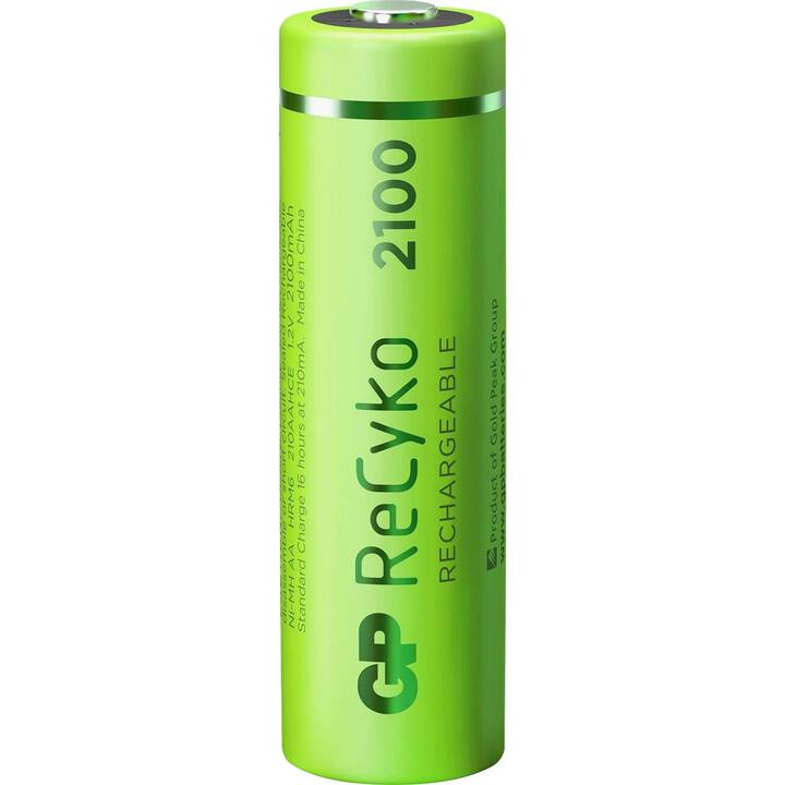 GP ReCyko+ Rechargeable Batterie (AA / Mignon / LR6, 8 Stück)
