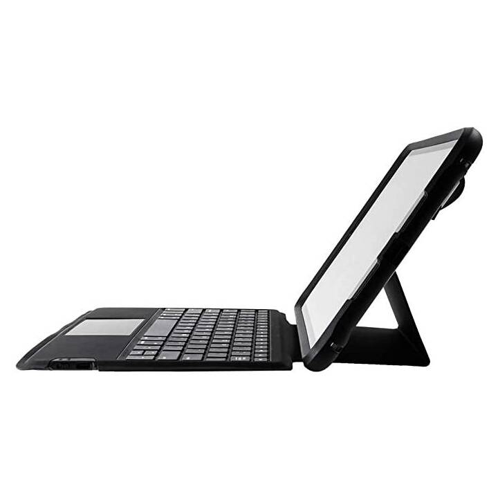 OTTERBOX Unlimited Series Type Cover / Tablet Tastatur (10.2", iPad (7. Gen. 2019), iPad (9. Gen. 2021), iPad (8. Gen. 2020), Transparent, Schwarz)