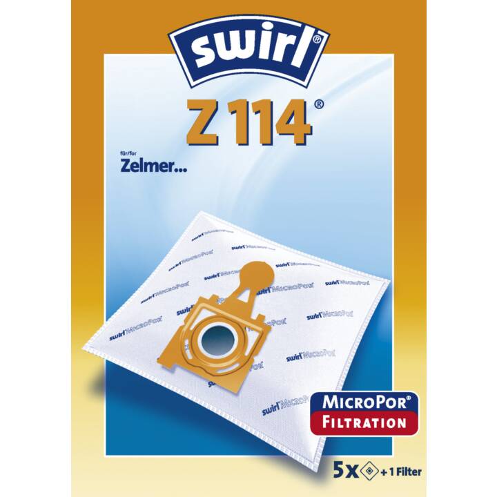 SWIRL Staubsaugerbeutel Z114 (5 Stück)