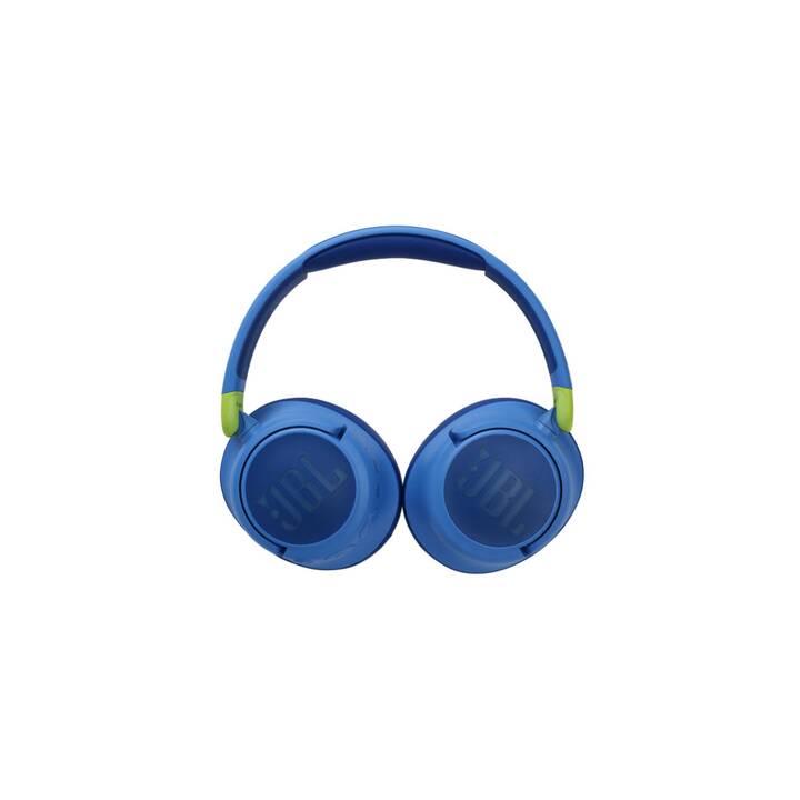 JBL BY HARMAN JR 460NC Cuffie per bambini (Over-Ear, ANC, Bluetooth 5.0, Blu)