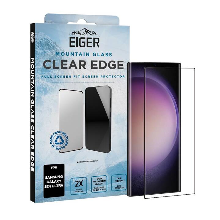 EIGER Displayschutzglas Clear Edge (Galaxy S24 Ultra) - Interdiscount