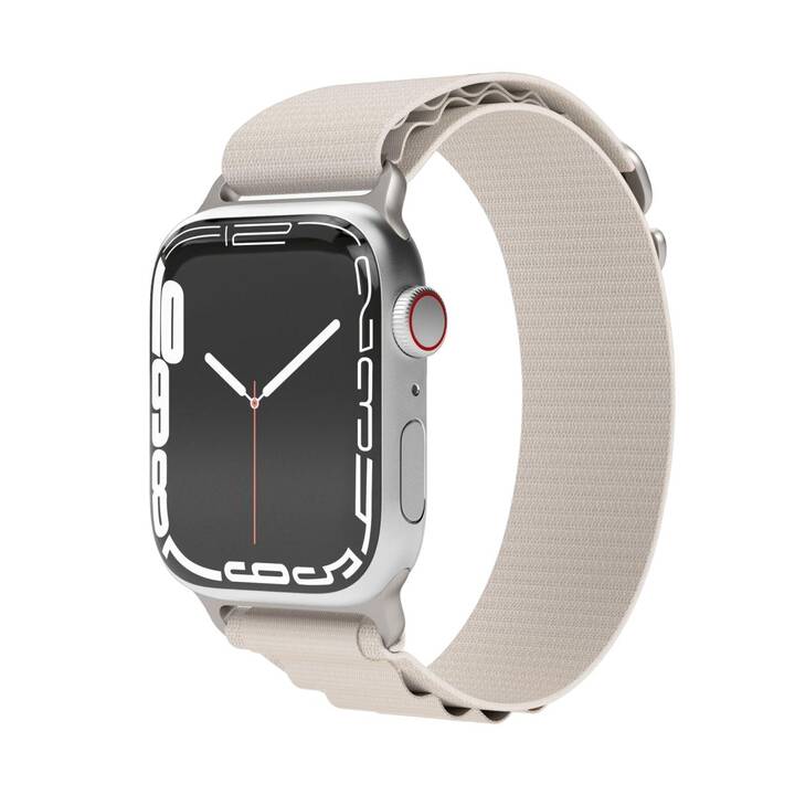 VONMÄHLEN Action Loop Bracelet (Apple Watch 45 mm / 42 mm / 49 mm / 44 mm, Beige)