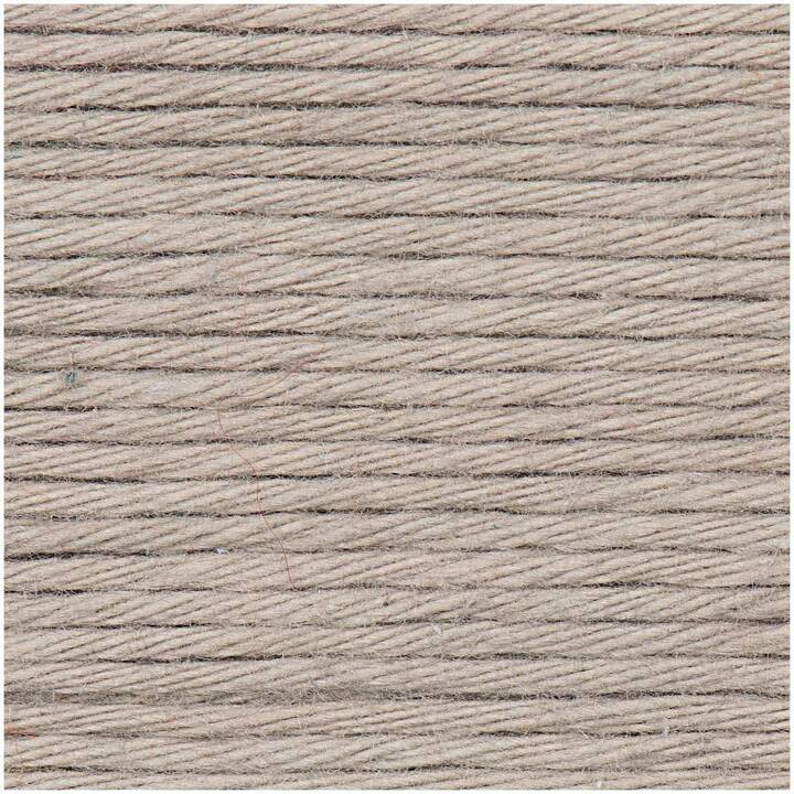 RICO DESIGN Lana Creative Cotton Aran (50 g, Grigio)