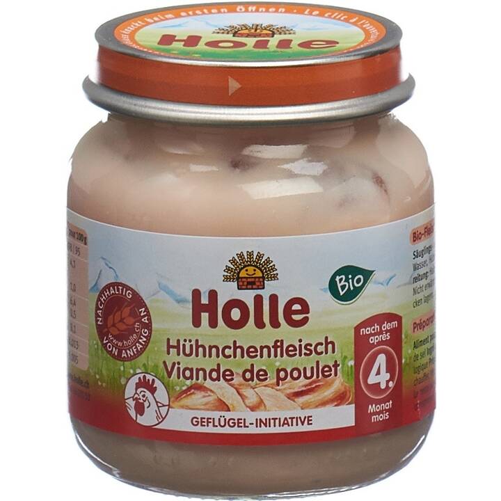 HOLLE Purée de viande Bouillie (125 g)