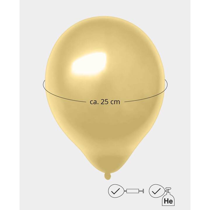I AM CREATIVE Ballon (25 cm, 20 pièce)