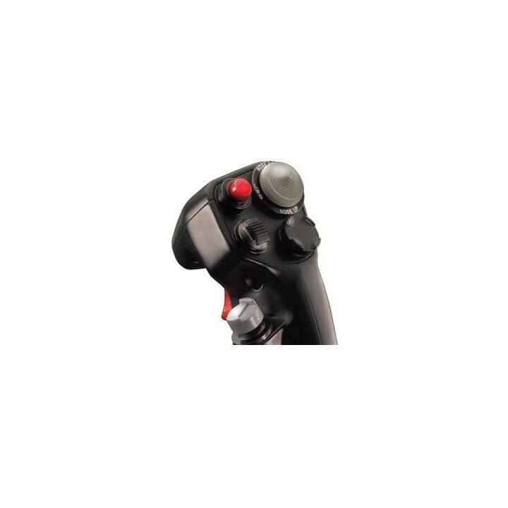 THRUSTMASTER Hotas Warthog Joystick (Schwarz, Chrom)