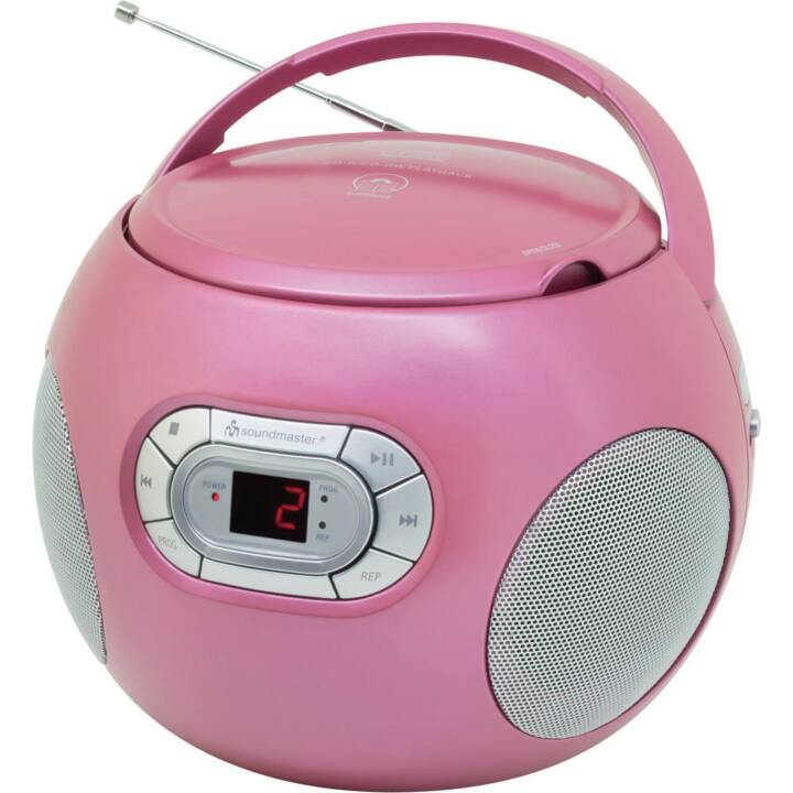 SOUNDMASTER SCD2120 Boombox (Pink) - Interdiscount