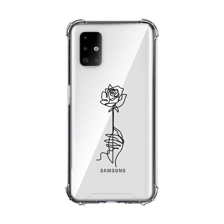 EG custodia per Samsung Galaxy A51 4G 6.5" (2019) - arte - trasparente