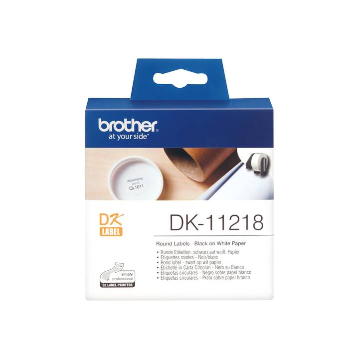 BROTHER DK11218 Rouleau d'étiquettes (1 pièce)