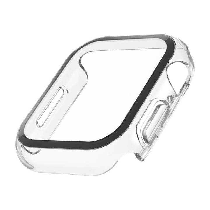 BELKIN TemperedCurve 2-in1 Schutzhülle (Apple Watch 40 mm / 41 mm, Transparent, Klar)