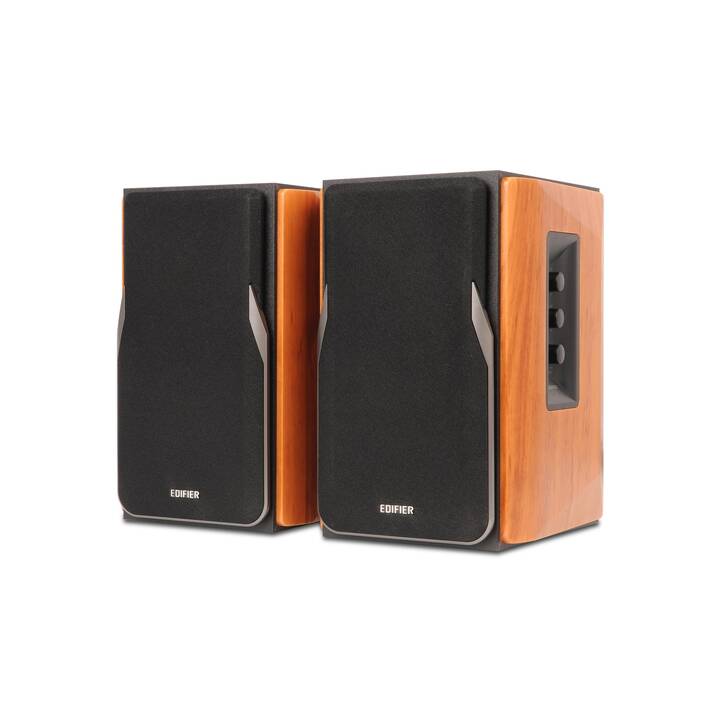 EDIFIER R1380DB (42 W, Enceinte pour étagère, Noir, Brun)