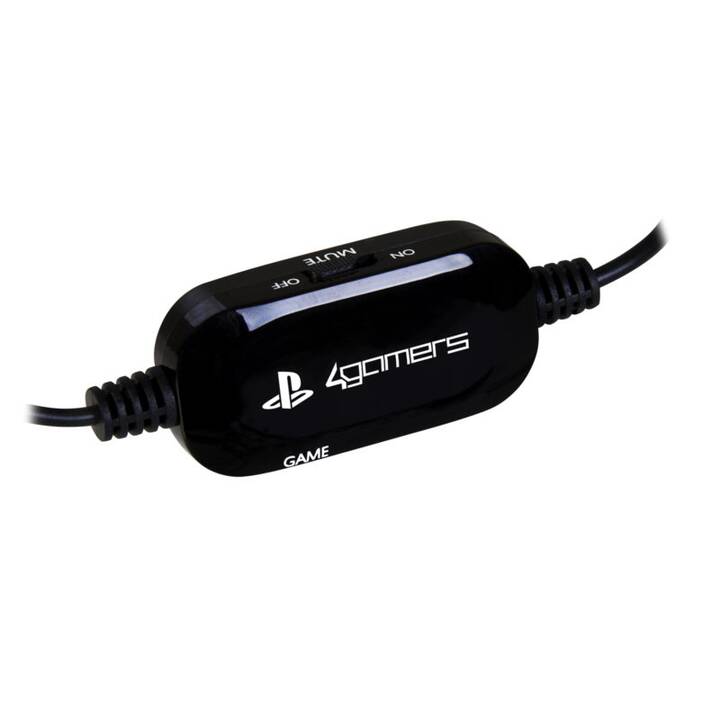 4GAMERS PRO4-80 Stereo Gaming Headset (Over-Ear, Noir)