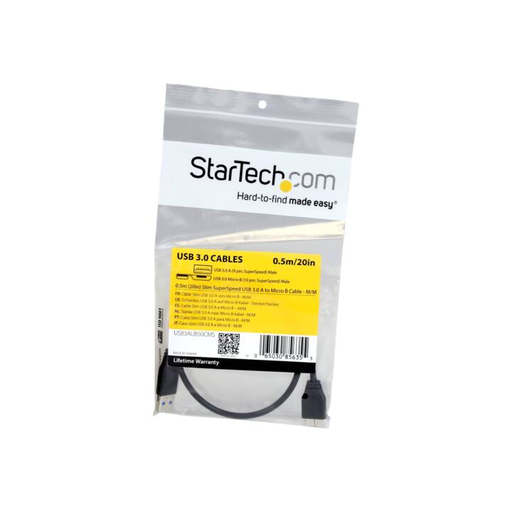 STARTECH.COM Cavo USB (USB Tipo-A, Micro USB, 50 cm)