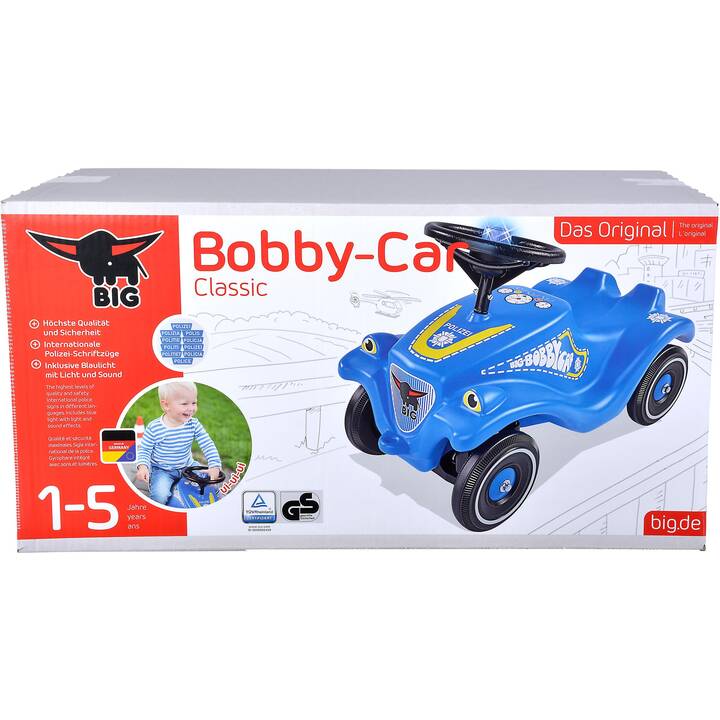 BIG Bobby-Car Police (Bleu)