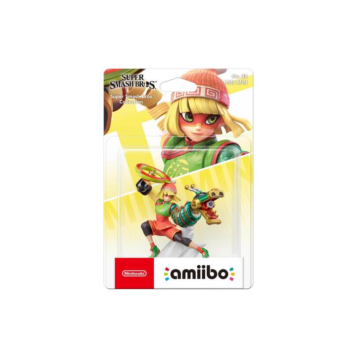 NINTENDO amiibo Super Smash Bros. Min Min Figuren (Nintendo Wii U, Nintendo 2DS, Nintendo 3DS, Nintendo Switch, Mehrfarbig)