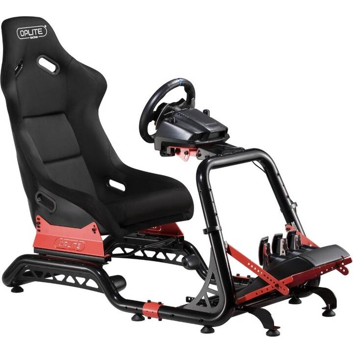 OPLITE Sedia da gaming GTR S3 Ellite (Nero)