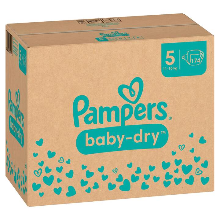 PAMPERS Baby-Dry Junior T. 5 (174 pezzo)