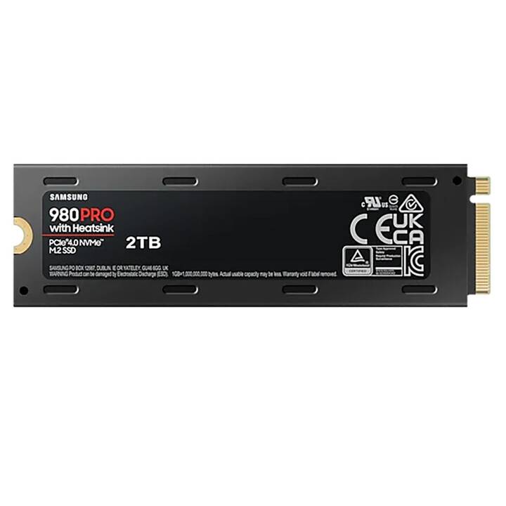 SAMSUNG 980 Pro + Heatsink (PCI Express, 2 TB)