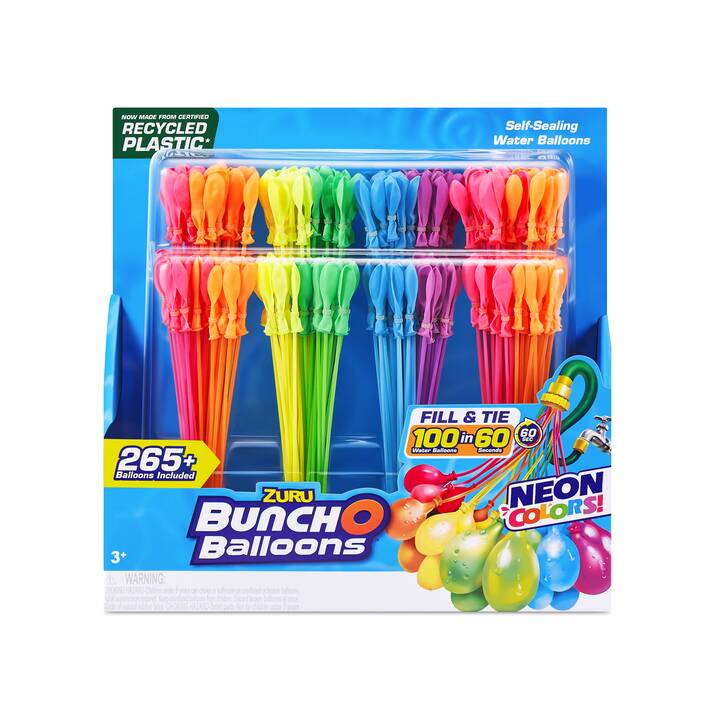 ZURU TOYS Bunch O Balloons Neon Splash 8 Ballon d'eau