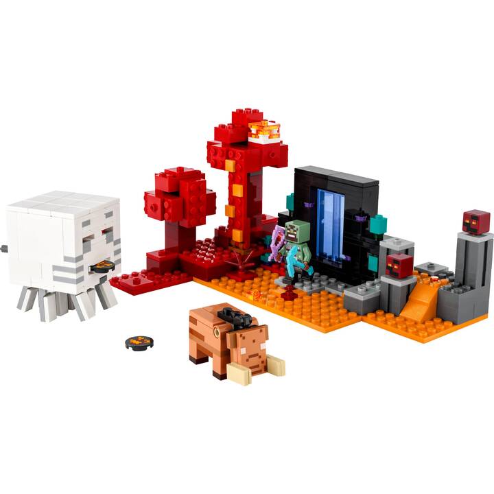 LEGO Minecraft Agguato nel portale del Nether (21255)