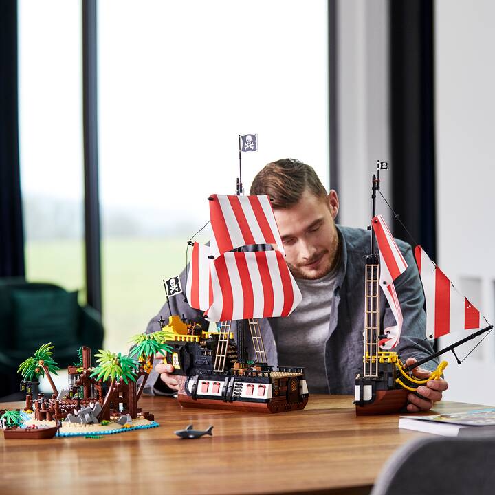 LEGO Ideas Piraten der Barracuda-Bucht (21322, seltenes Set)
