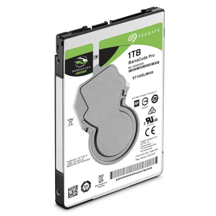 SEAGATE Barracuda Pro ST1000LM049 (SATA-III, 1000 GB)