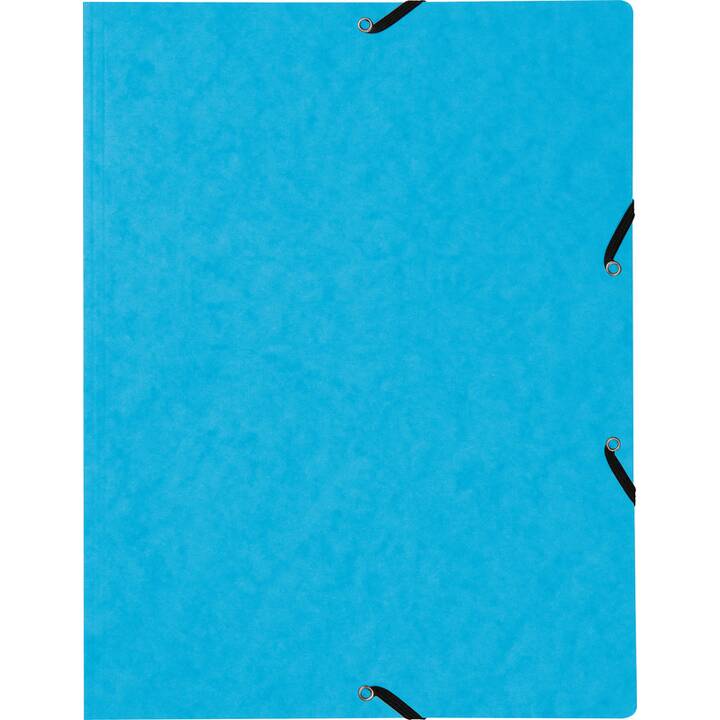 BIELLA Cartellina con elastico (Blu, A4, 1 pezzo)