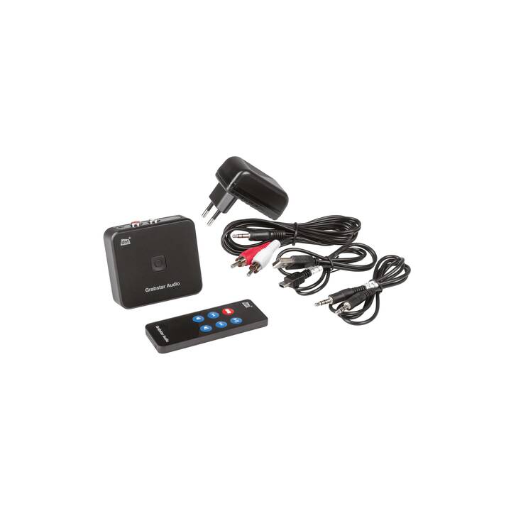 DNT Digitaliser Grabstar Audio-Adapter (PC, Schwarz)