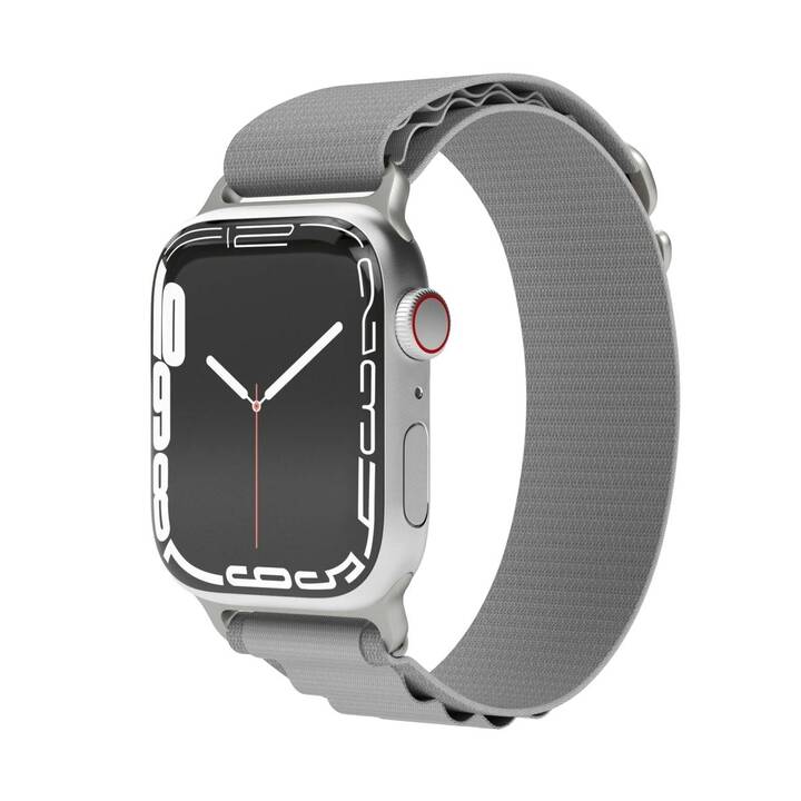 VONMÄHLEN Armband (Apple Watch Series 7 / Series 5 / Series 8 / Series 3 / Series 4 / Series 6, Silber)