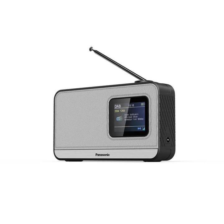 PANASONIC Portable D15 Digitalradio (Grau, Schwarz)