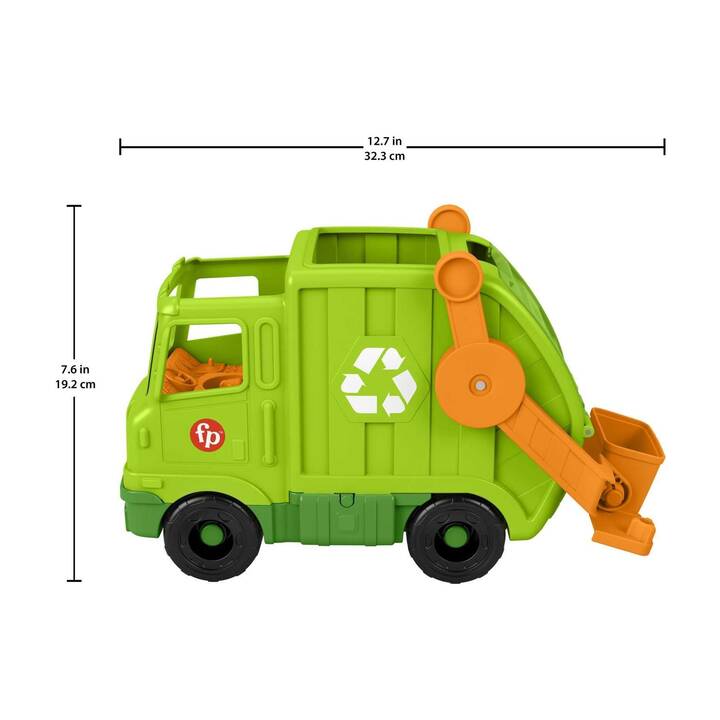 FISHER-PRICE Little People Recycling Veicolo di emergenza