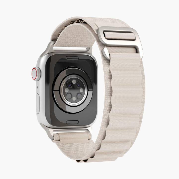 VONMÄHLEN Action Loop Bracelet (Apple Watch 45 mm / 42 mm / 49 mm / 44 mm, Beige)