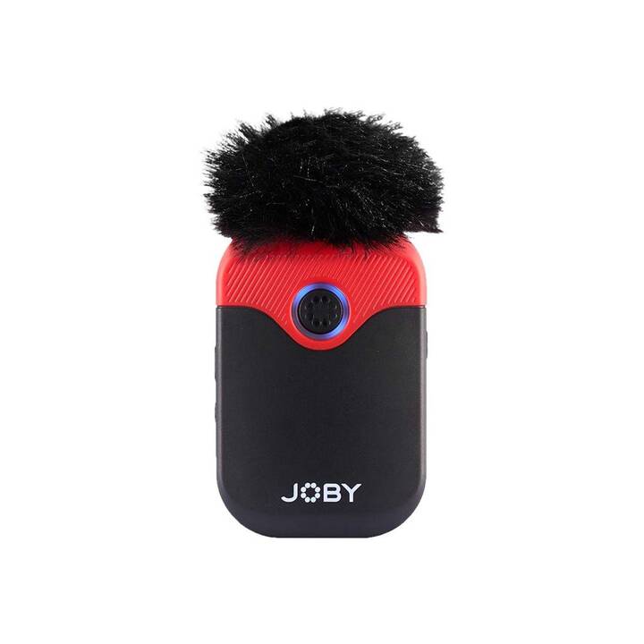 JOBY JB01737-BWW Microfono da cravatta (Nero, Rosso)