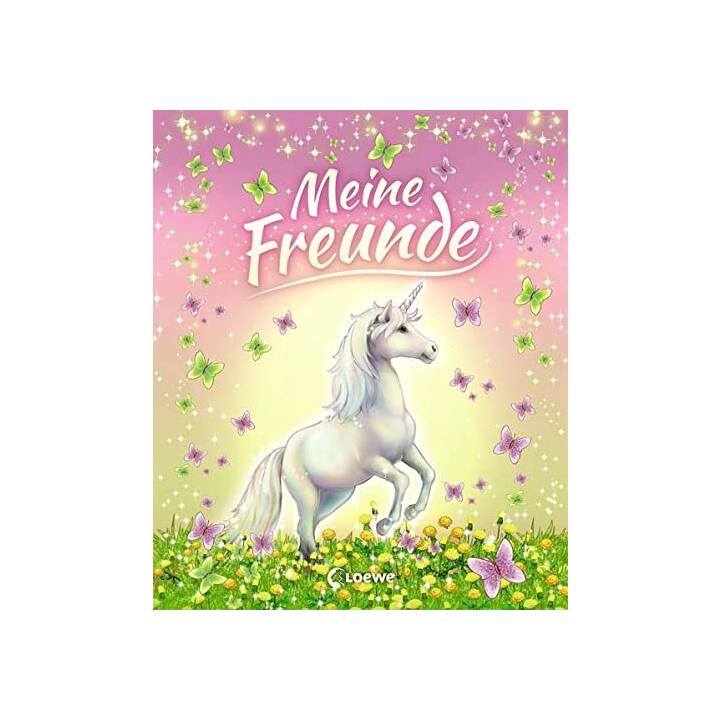 LOEWE Livres d'aimis Meine Freunde (17.5 cm x 21 cm, Multicolore)