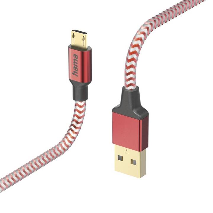 HAMA Cavo (USB di tipo A, Micro USB Typ B, 1.5 m)