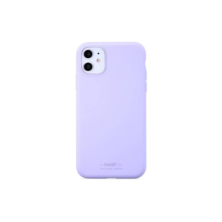 HOLDIT Backcover Silicone (iPhone 11, Lila)