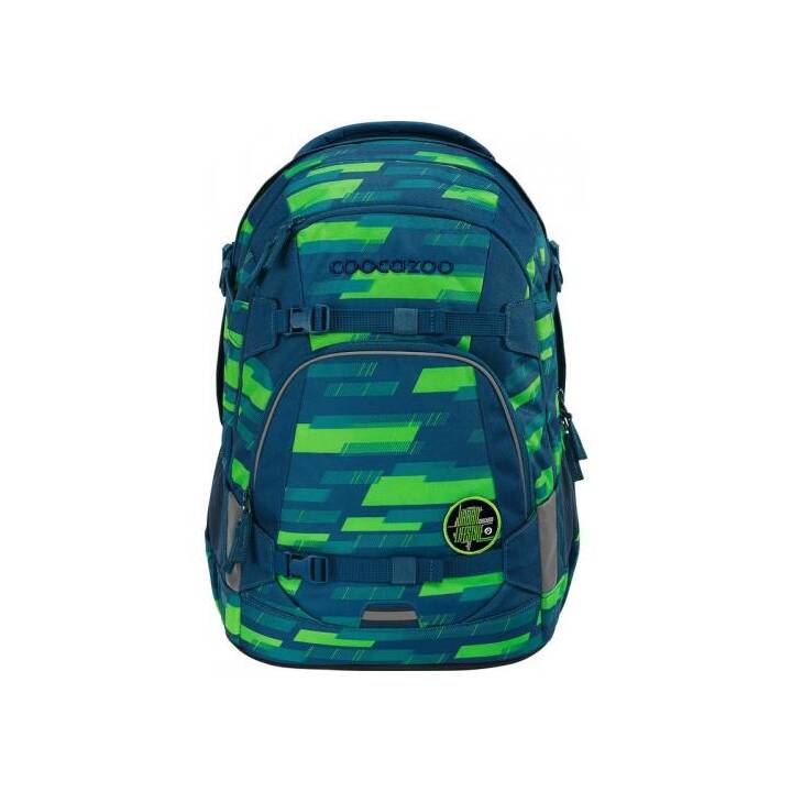 COOCAZOO Zaino MATE Lime Stripe (30 l, Multicolore)